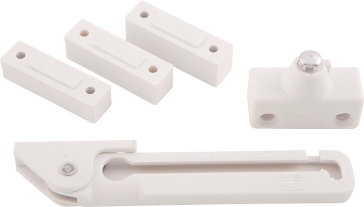 VENTILATIONSBESLAG FIX 92 INÅTGÅENDE VIT PLAST