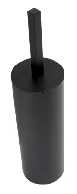 TOALETTBORSTSTÄLL QUADRA 3 GOLV MED LOCK SVART