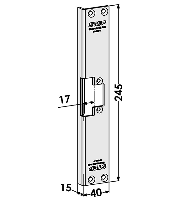 MONTERINGSSTOLPE STEP ST4060