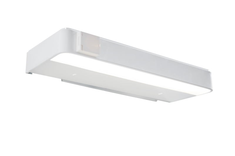 BELYSNING 375542 550 MM LED ELUTTAG VÄNSTER IP44 VIT