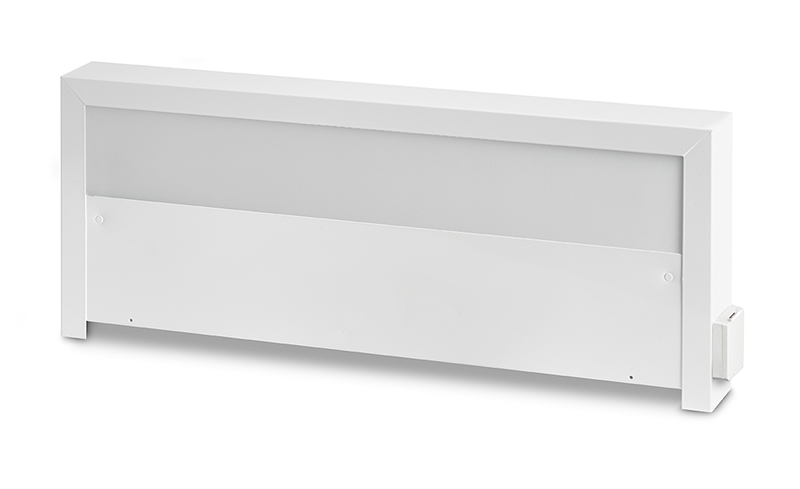 BELYSNING 636401 640 MM LED INKL ELUTTAG HÖGER IP44 PLÅT VIT