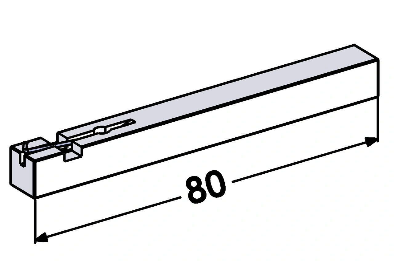 TRYCKESPINNE STEP ST1088-80 MM TILL STEP 120