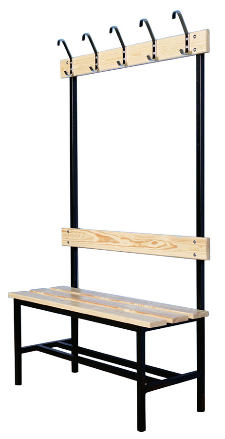 SITTBÄNK BB33E 1900 MM FURU/SVART
