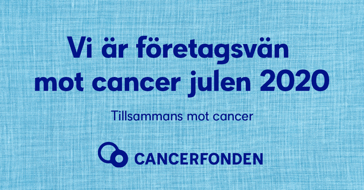 Byggbeslag är Cancerfondens företagsvän 2020
