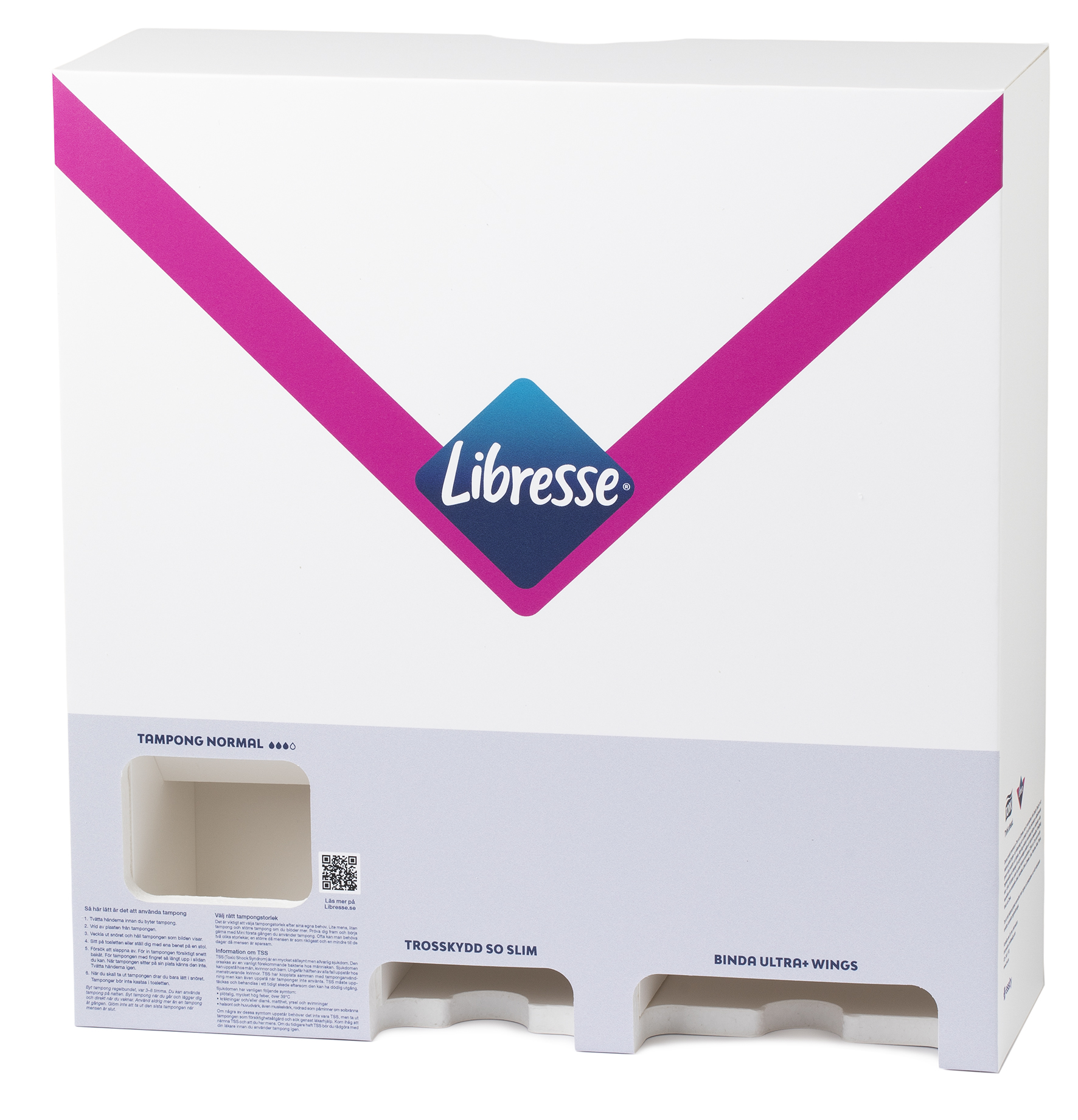 DISPENSER FÖR MENSSKYDD TORK 564010 LIBRESSE VIT