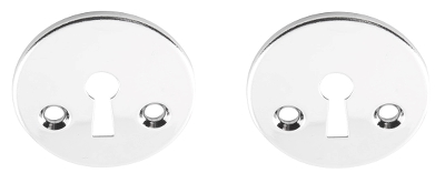 NYCKELSKYLT ASSA 016 STÅL KROM BLANK