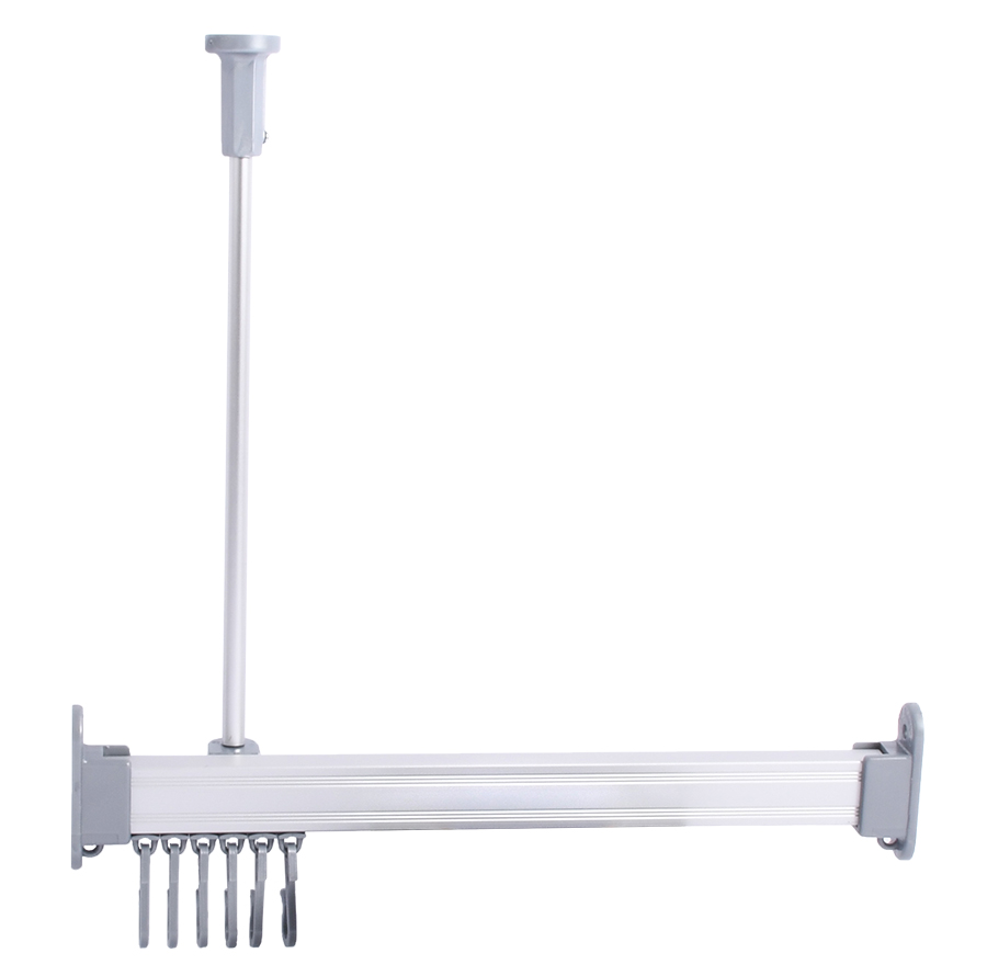 DUSCHDRAPERISKENA BB44 900X900 MM KPL ALU NATUR