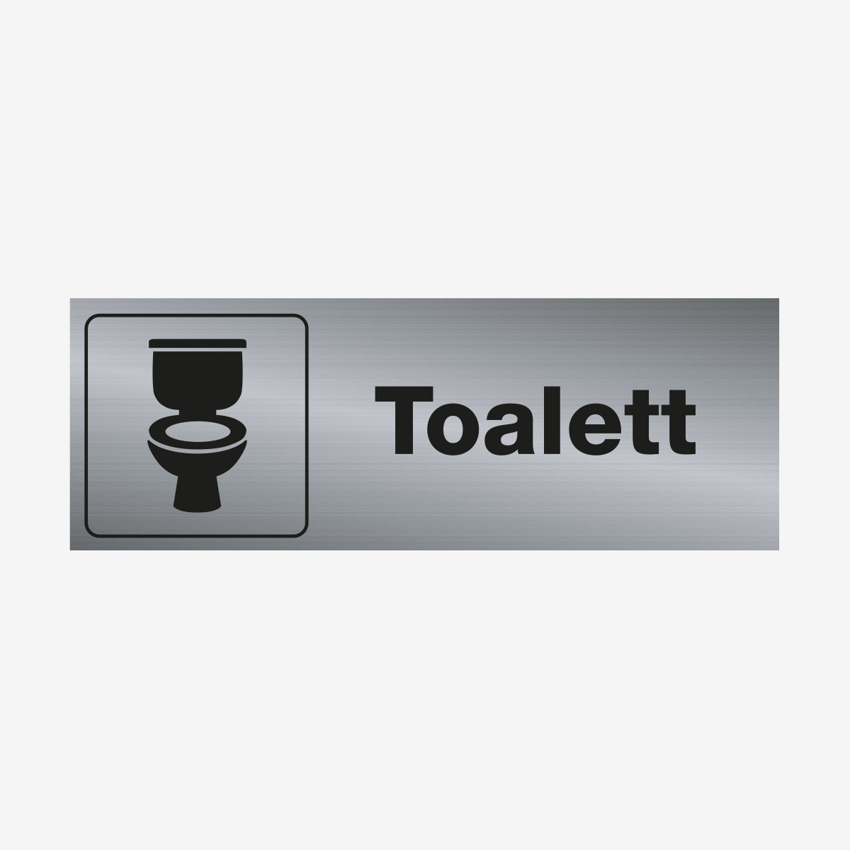 SKYLT TRIVSEL TOALETT