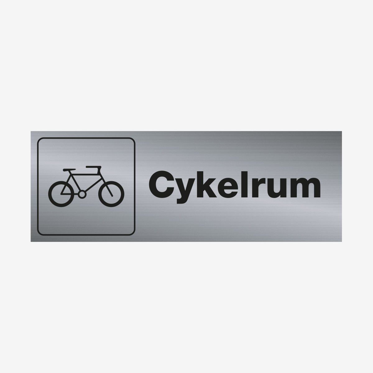 SKYLT TRIVSEL CYKELRUM
